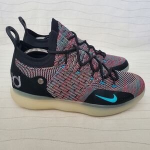 Nike Mens Zoom KD 11 Multi-Color Basketball Shoes Sneakers AO2604-001 Size 8